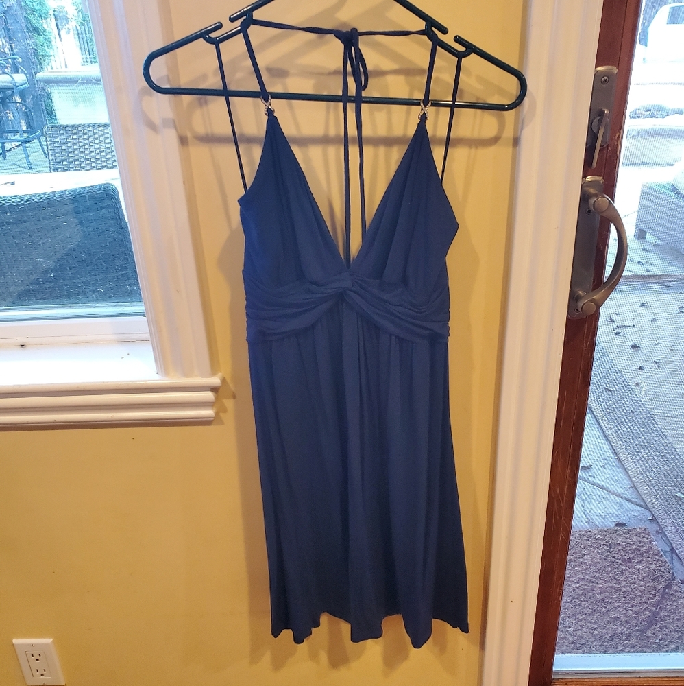 Blue dress